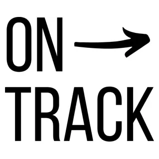 on-track brand logo for on-track.co