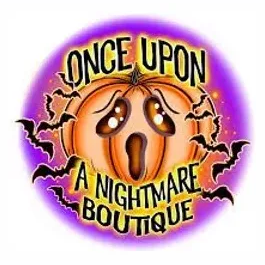 onceuponanightmareboutique brand logo for onceuponanightmareboutique.com