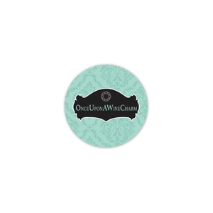 onceuponawinecharm brand logo for onceuponawinecharm.com