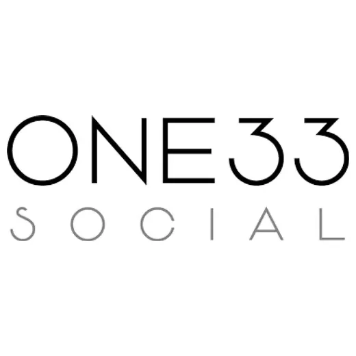 one33social brand logo for one33social.com