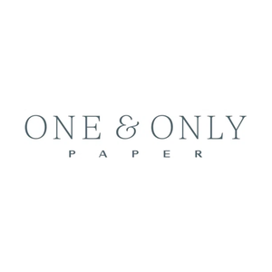 Oneandonlypaper brand logo for shop.oneandonlypaper.com