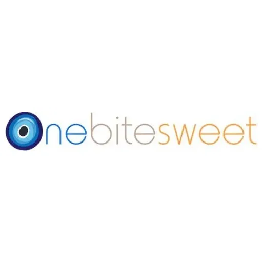 onebitesweet brand logo for onebitesweet.com