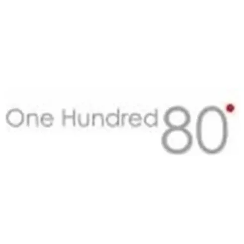 onehundred80degrees brand logo for onehundred80degrees.com