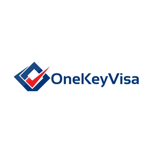 onekeyvisa brand logo for onekeyvisa.us