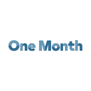 onemonth brand logo for onemonth.com