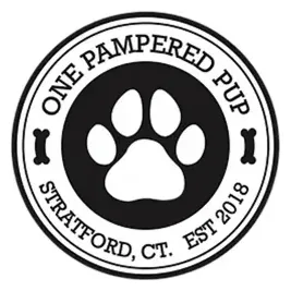 onepamperedpup brand logo for onepamperedpup.com