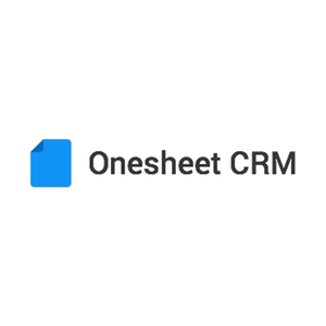 onesheetcrm brand logo for onesheetcrm.com
