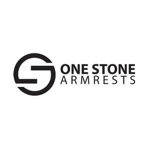 onestonearmrests brand logo for onestonearmrests.com