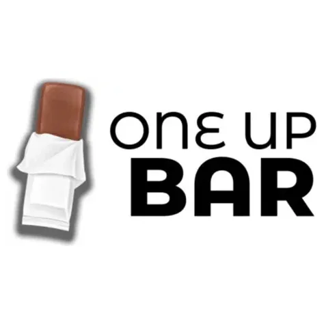 oneupbarsmushroom brand logo for oneupbarsmushroom.com