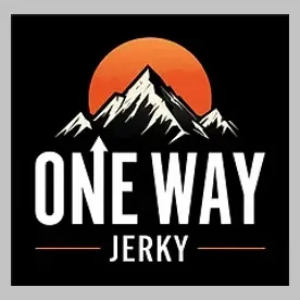 onewayjerky brand logo for onewayjerky.com