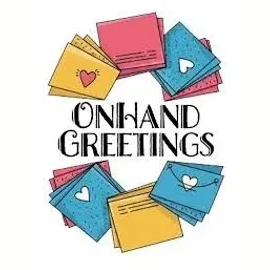 onhandgreetings brand logo for onhandgreetings.com