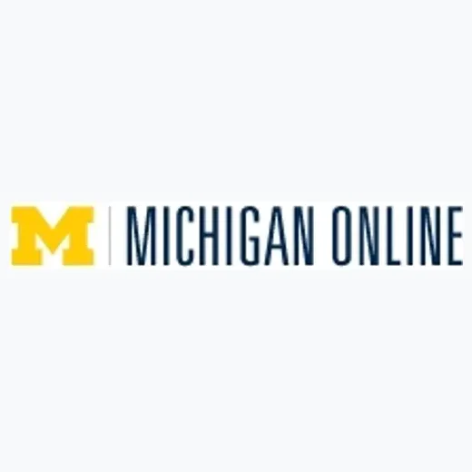 online.umich.edu/online-degrees/ brand logo for online.umich.edu