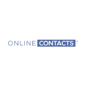 onlinecontacts brand logo for onlinecontacts.com
