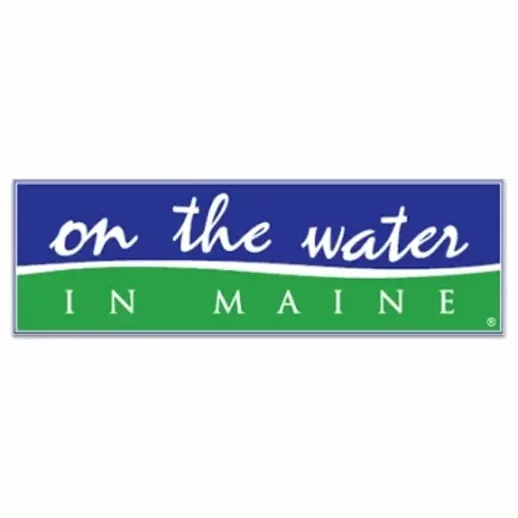 onthewaterinmaine brand logo for onthewaterinmaine.com