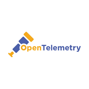 opentelemetry brand logo for opentelemetry.io