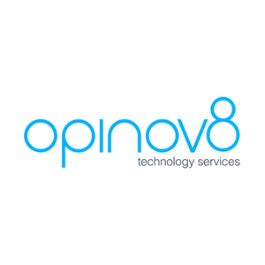 opinov8 brand logo for opinov8.com