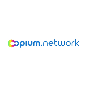 opium brand logo for opium.network