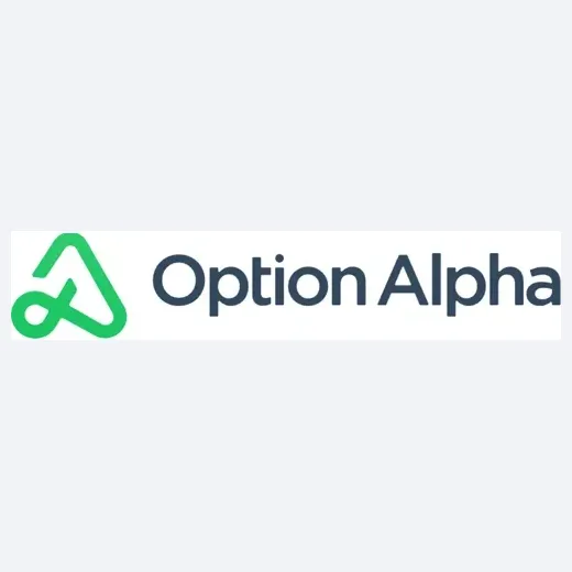 optionalpha brand logo for optionalpha.com