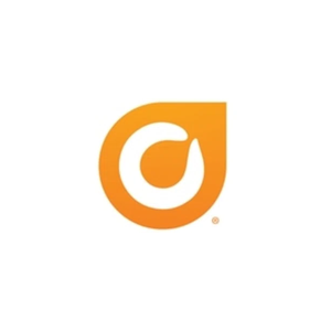 orangeleafyogurt brand logo for orangeleafyogurt.com