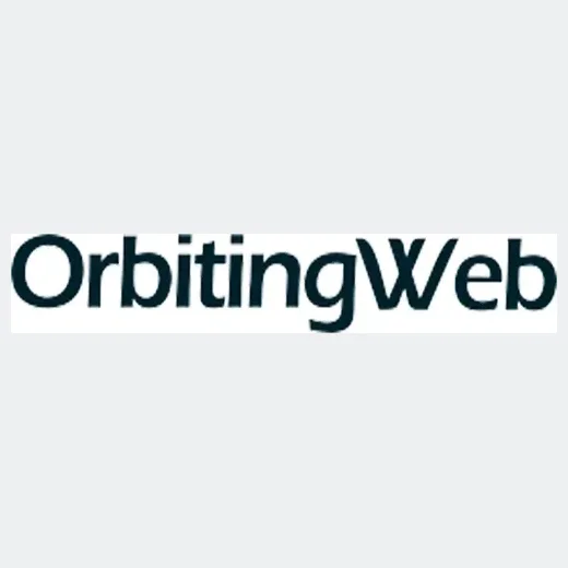 orbitingweb brand logo for orbitingweb.com