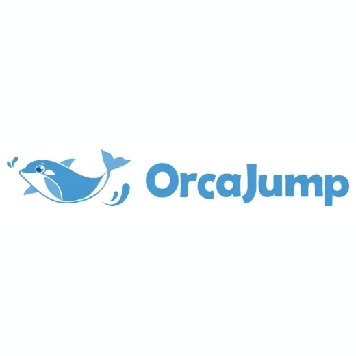 orcajump brand logo for orcajump.com