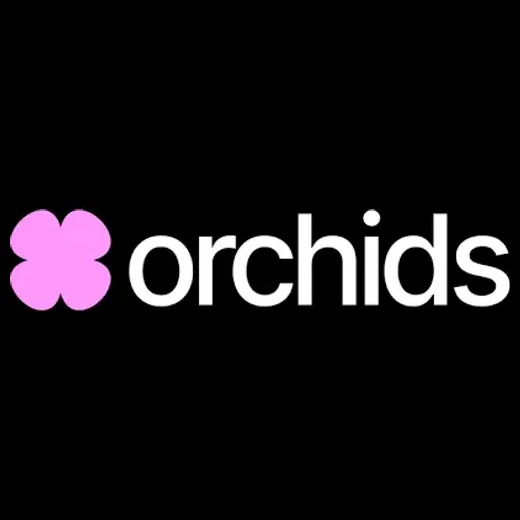 orchids brand logo for orchids.app