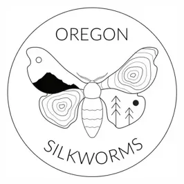 oregonsilkworms brand logo for oregonsilkworms.com