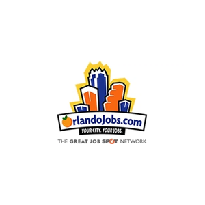 orlandojobs brand logo for orlandojobs.com