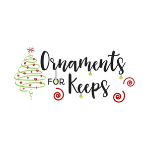 ornamentsforkeeps brand logo for ornamentsforkeeps.com