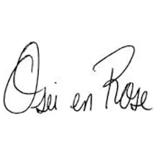 oseienrose brand logo for oseienrose.com