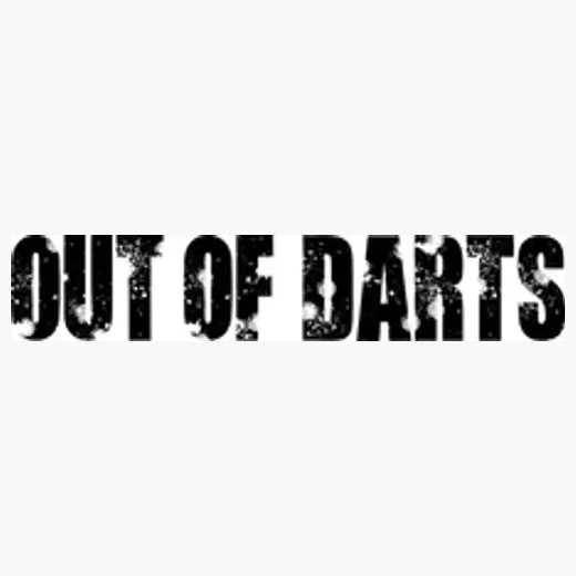 outofdarts brand logo for outofdarts.com