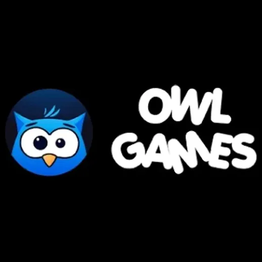 owl brand logo for owl.games