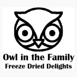 owlinthefamilyfreezedrieddelights brand logo for owlinthefamilyfreezedrieddelights.com