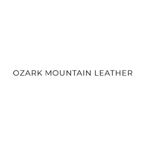 ozarkmountainleather brand logo for ozarkmountainleather.com