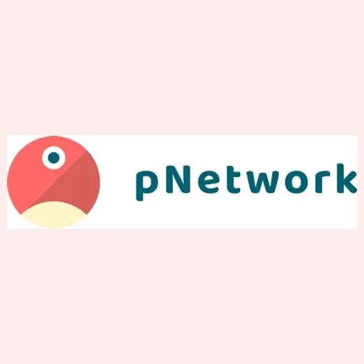 p brand logo for p.network