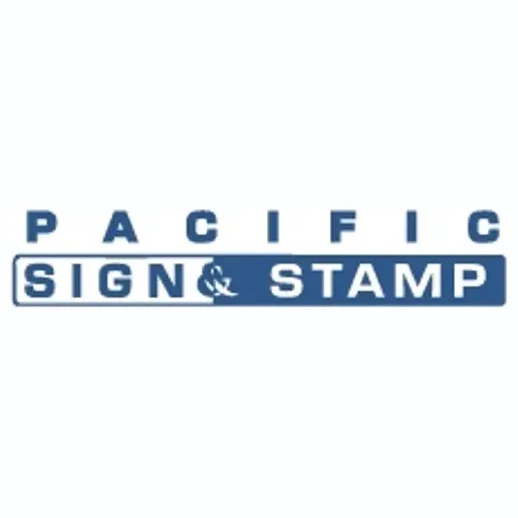 pacificsignandstamp brand logo for pacificsignandstamp.com