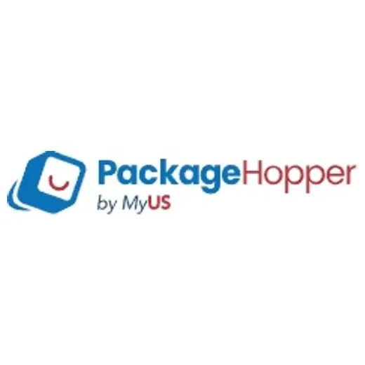 Myus brand logo for packagehopper.myus.com