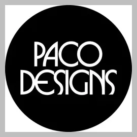 pacodesigns brand logo for pacodesigns.com