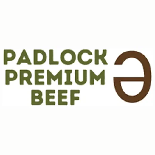 padlockpremiumbeef brand logo for padlockpremiumbeef.com