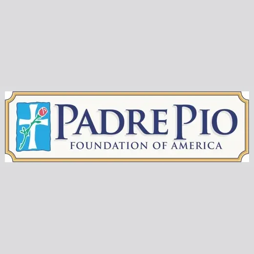 padrepio brand logo for padrepio.com