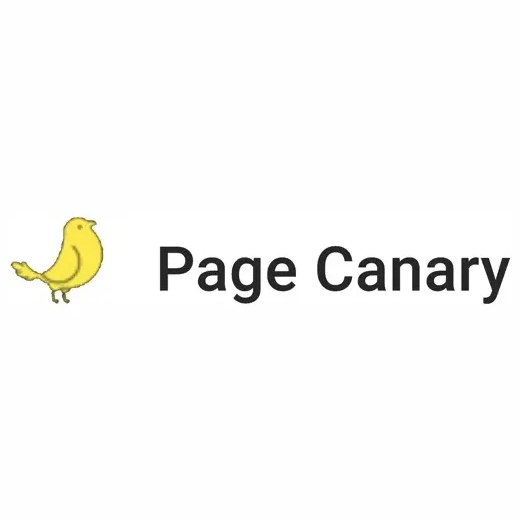 pagecanary brand logo for pagecanary.com
