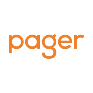 pager brand logo for pager.com