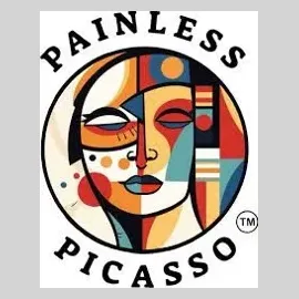 painlesspicasso brand logo for painlesspicasso.com