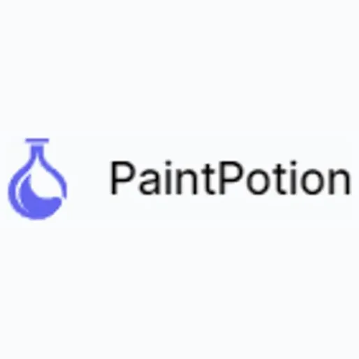 paint-potion brand logo for paint-potion.com