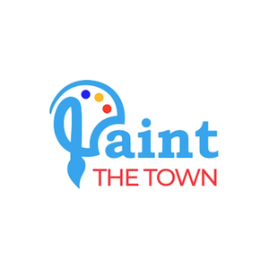 paintthetown brand logo for paintthetown.com