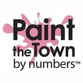 paintthetownbynumbers brand logo for paintthetownbynumbers.com