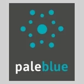 Paleblue brand logo for paleblueearth.com