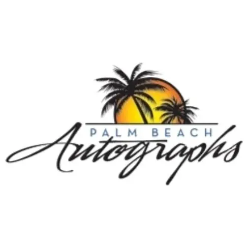 palmbeachautographs brand logo for palmbeachautographs.com