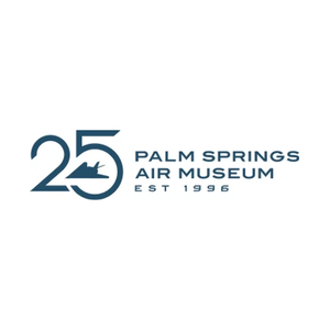 palmspringsairmuseum brand logo for palmspringsairmuseum.org