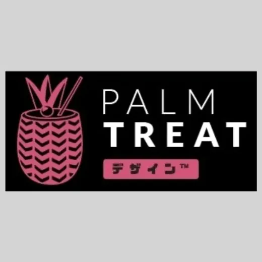 palmtreat brand logo for palmtreat.design